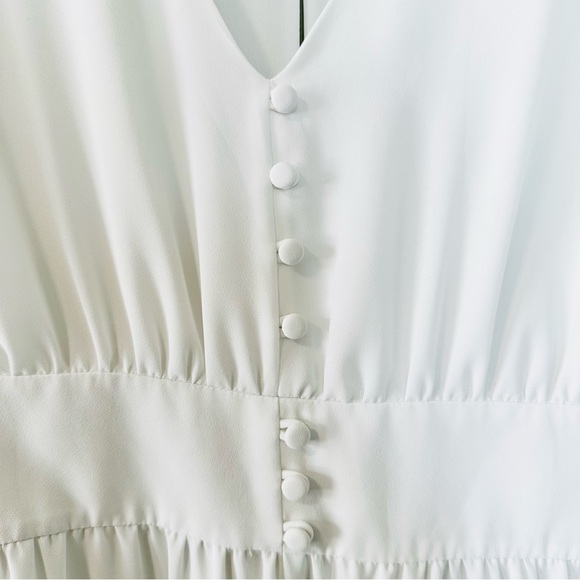 Alexis White Martin Silk Romper - Picture 11 of 14